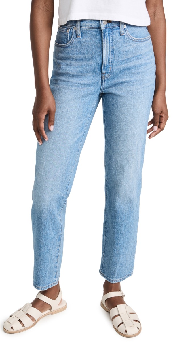 Madewell The Perfect Vintage Straight Jeans Ferman Wash