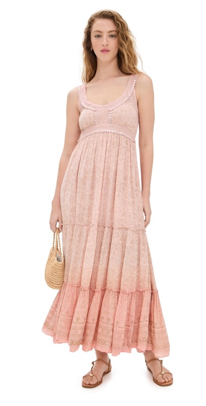 Guadalupe Design Lotus Dress Pink