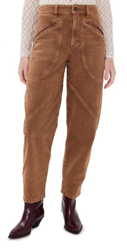 Isabel Marant Catarina Jeans Ochre