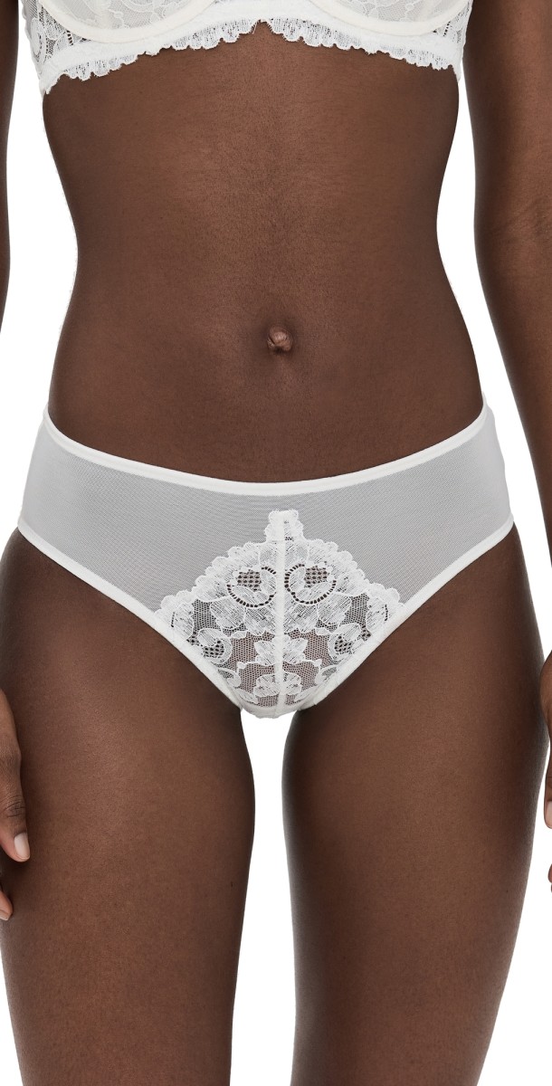 Natori Natori Peony Hipster Panties Light Ivory