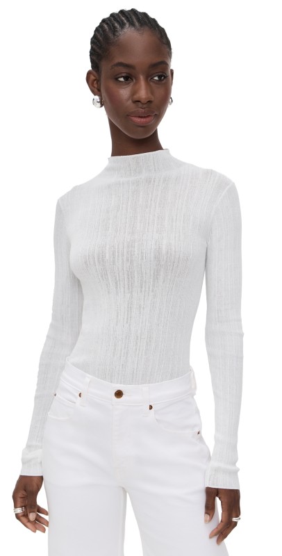 A. L.C. Hugh Top Bright White