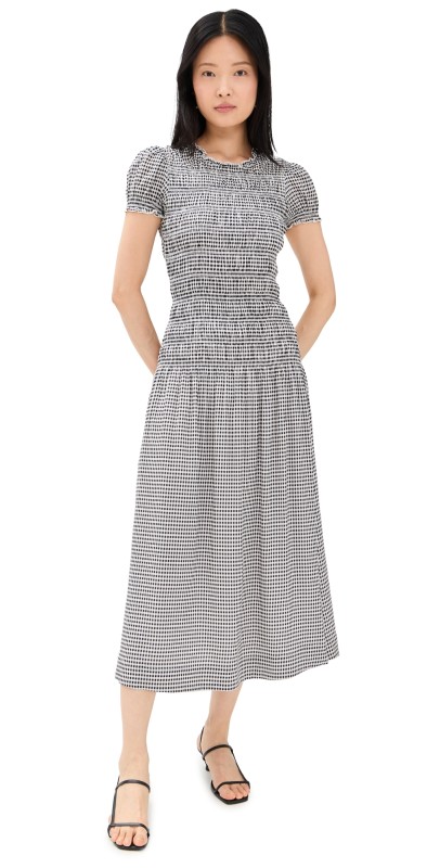 Reformation Kiria Dress Remy Check