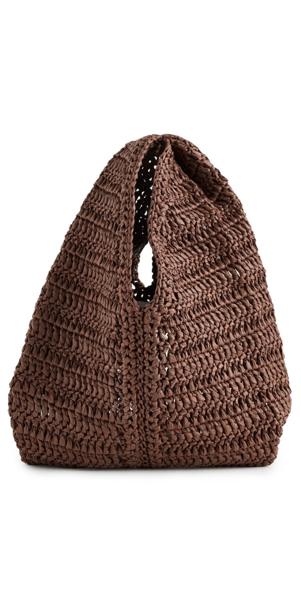 A. L.C. Simone Raffia Bag Poppy