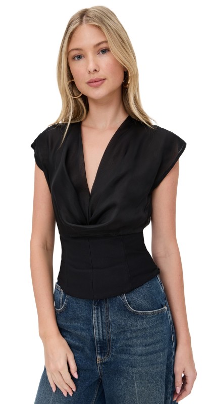 STAUD Pinnacle Top Black