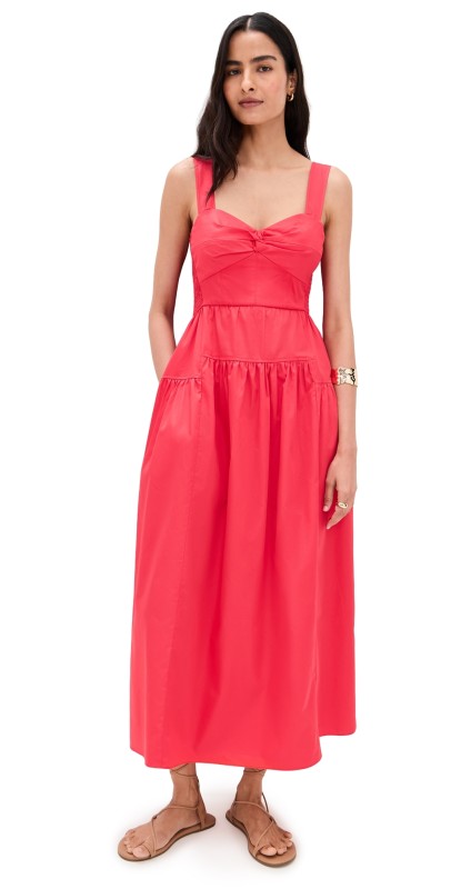 La Ligne Marceline Dress Poppy