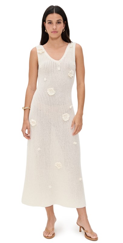 ASTR the Label Ainhoa Sweater Dress Cream
