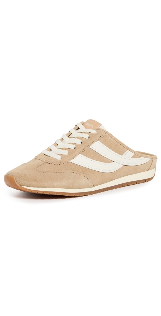 Vince Oasis Runner Mules Sand Trail/Milk