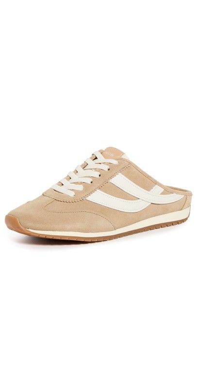 Vince Oasis Runner Mules Sand Trail/Milk