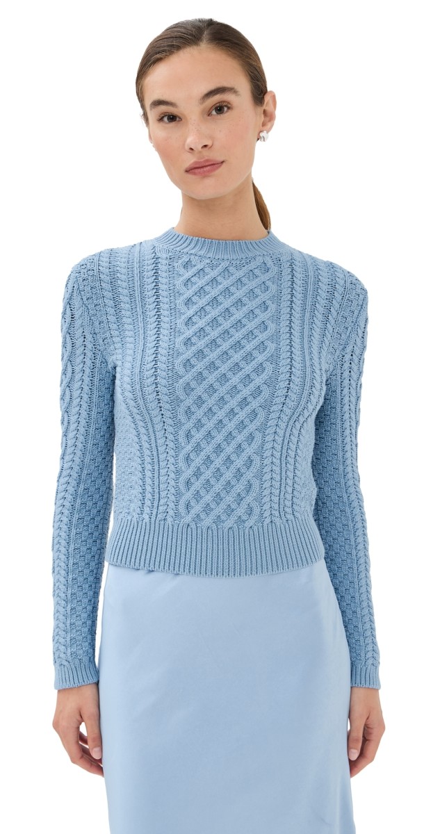 Altuzarra Cabbie Sweater Ash Blue