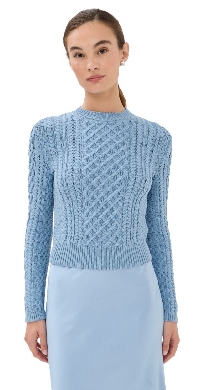 Altuzarra Cabbie Sweater Ash Blue