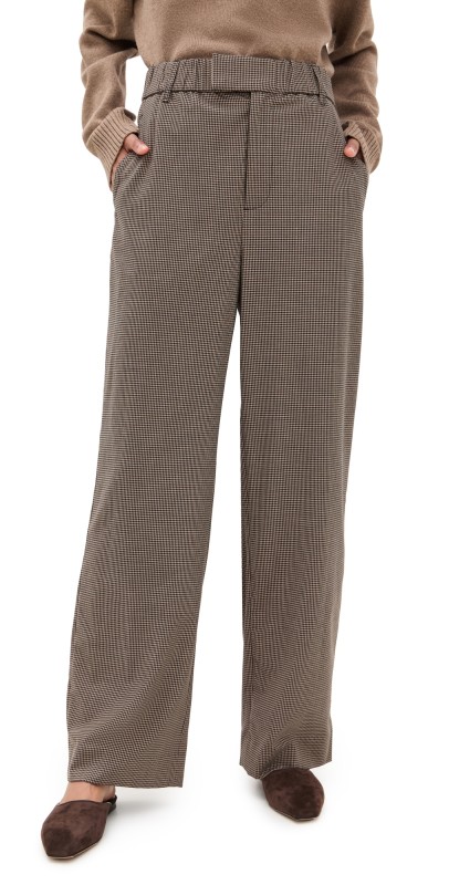 STAUD Jerome Pants Houndstooth