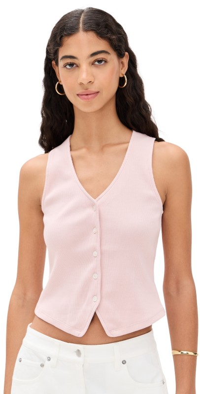 Veronica Beard Jean Hoorne Top Pink Clay