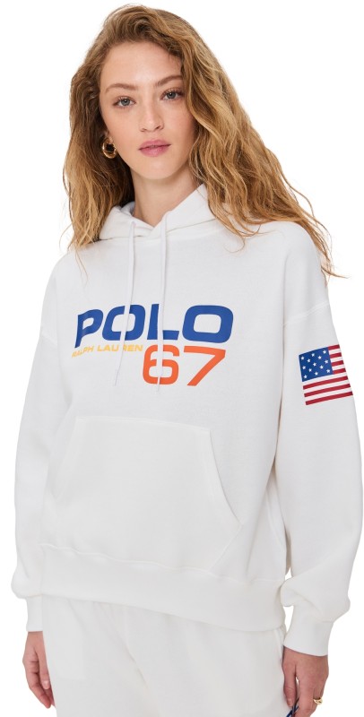 Polo Ralph Lauren Sport Hoodie White