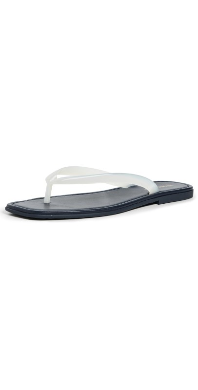 Veronica Beard Clea Jelly Sandals Coconut