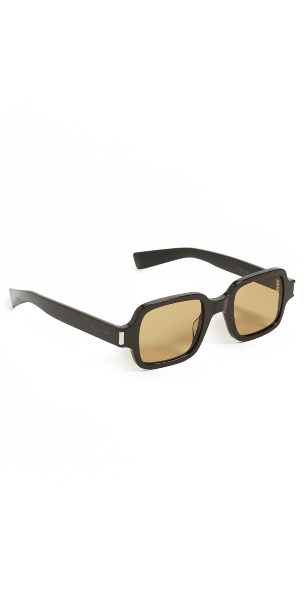 Saint Laurent SL 720 Sunglasses Brown-Brown-Brow