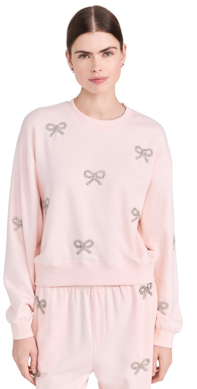 LoveShackFancy Amiyla Pullover Icicle Pink