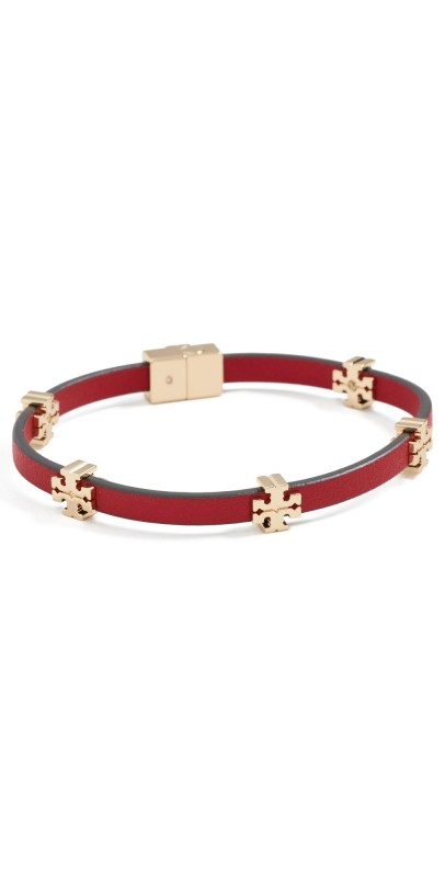 Tory Burch Eleanor Bio Bracelet Tory Gold/Red