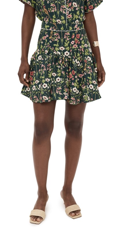 Agua by Agua Bendita AsaÍ Mosquetero Skirt Multicolor