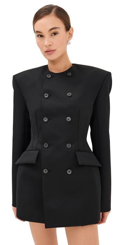 WARDROBE. NYC RHW Blazer Dress Black