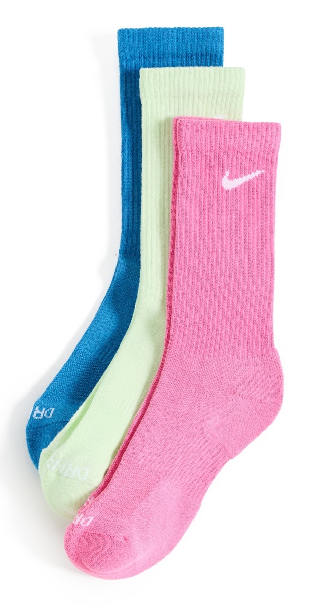 Nike Everyday Plus Socks 3 Pack Green