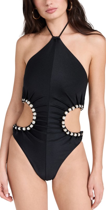 Cult Gaia Sibel One Piece Black