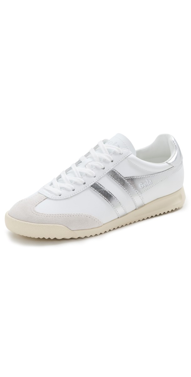 Gola Torpedo Mirror Sneakers White/Silver/Off White