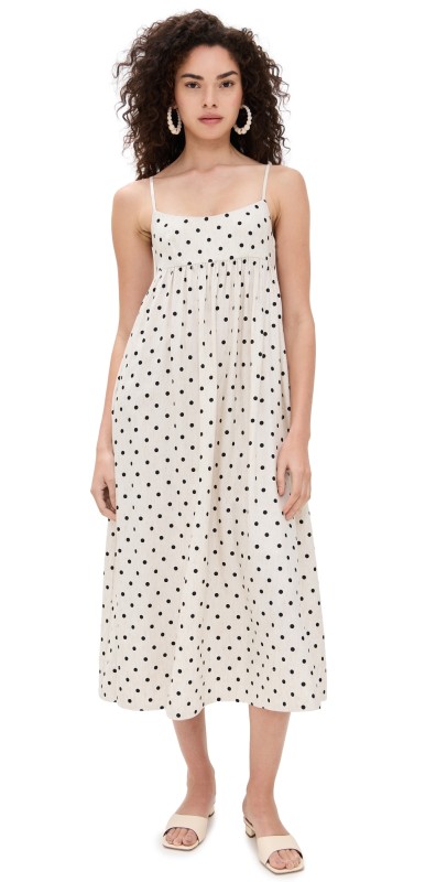 Amanda Uprichard Wynwood Dress Beige/Black
