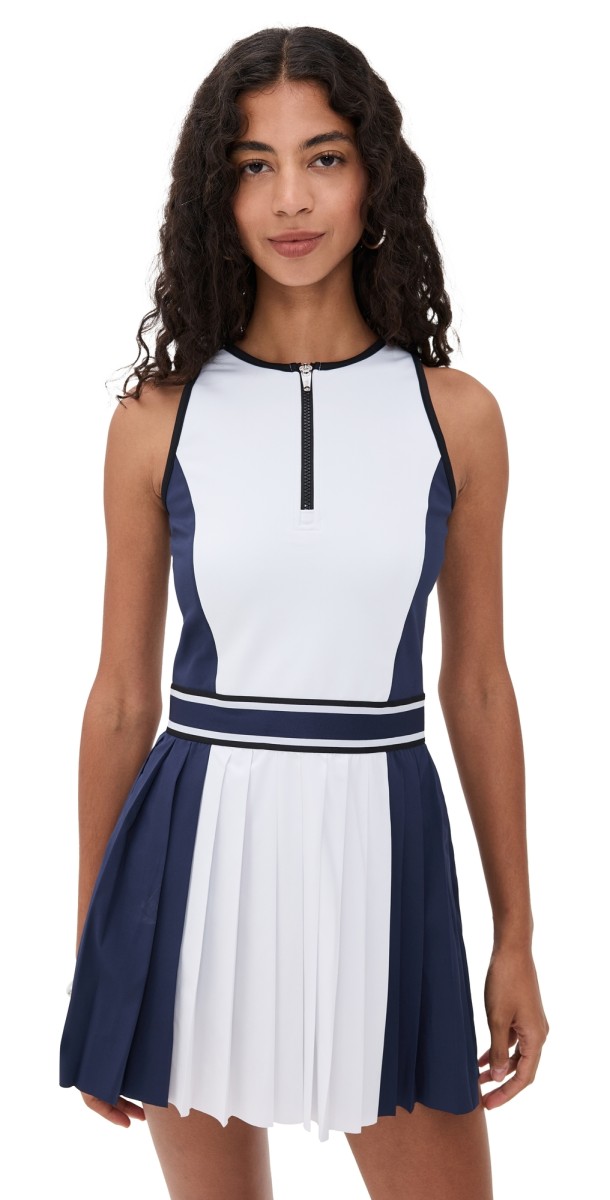 Greyson Colorblock Leo Dress Maltese Blue/Arctic - 848
