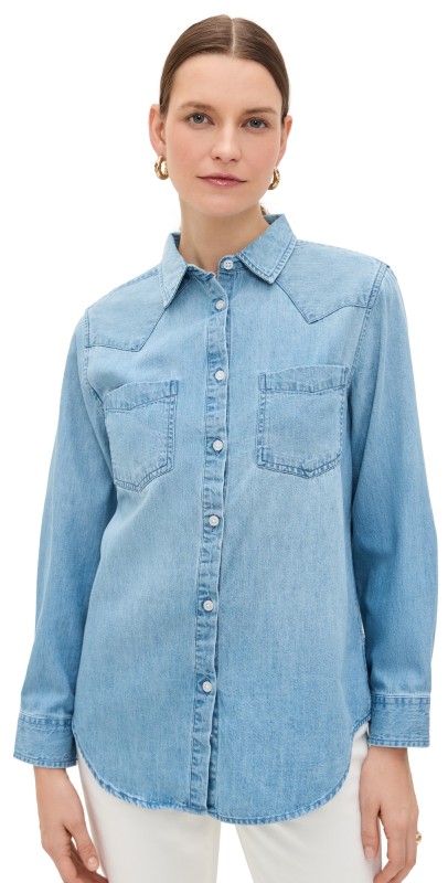 Marea The Chambray Western Shirt Denim