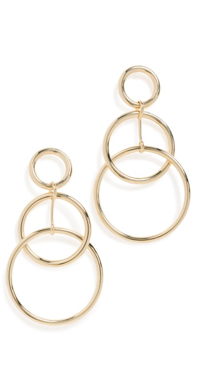 Jennifer Zeuner Jewelry Frida Earrings Gold