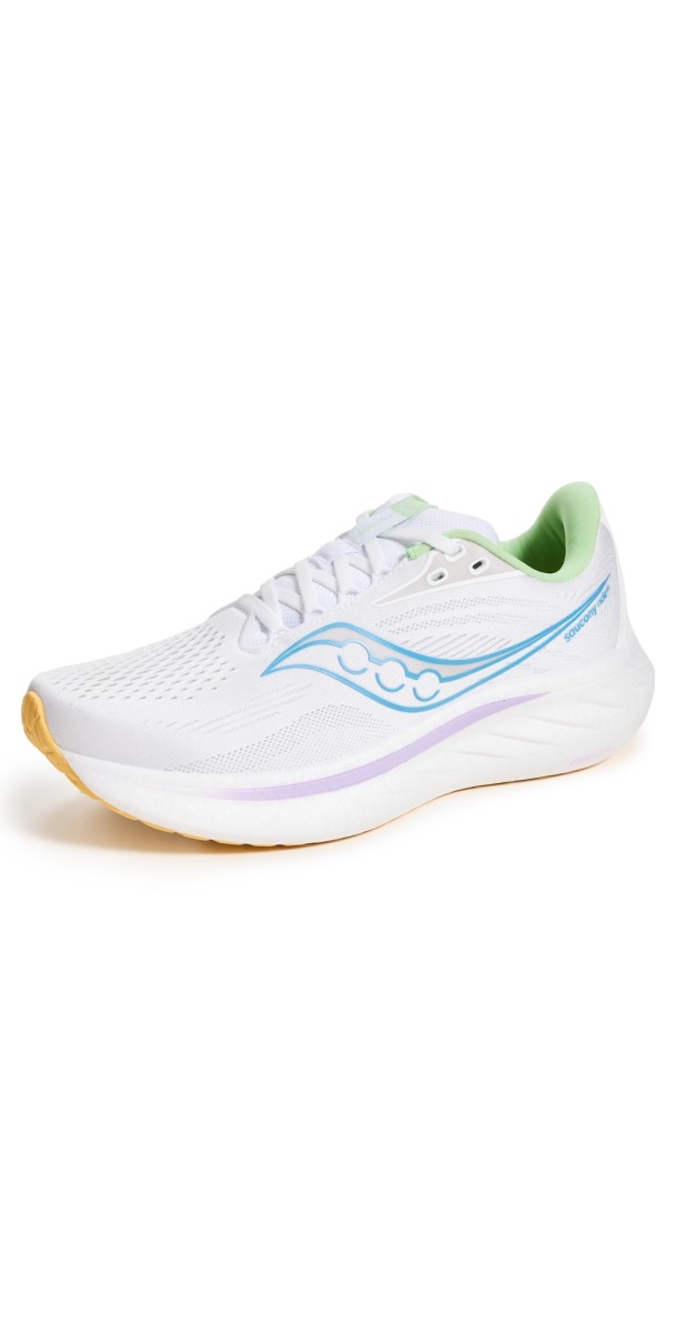 Saucony Ride 18 Sneakers White/Verbana