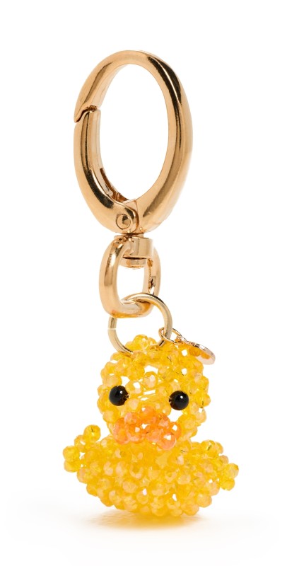 Susan Alexandra Ducky Bag Charm Keychain Yellow