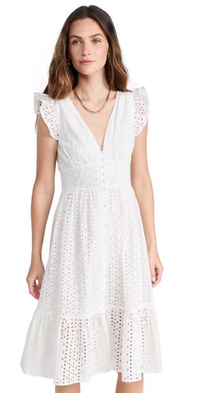 o. p.t Natasha Dress White