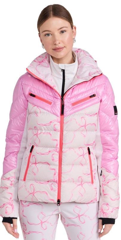 Bogner Fire+Ice Bogner Fire + Ice x LoveShackFancy Farina Ski Jacket Hot Pink
