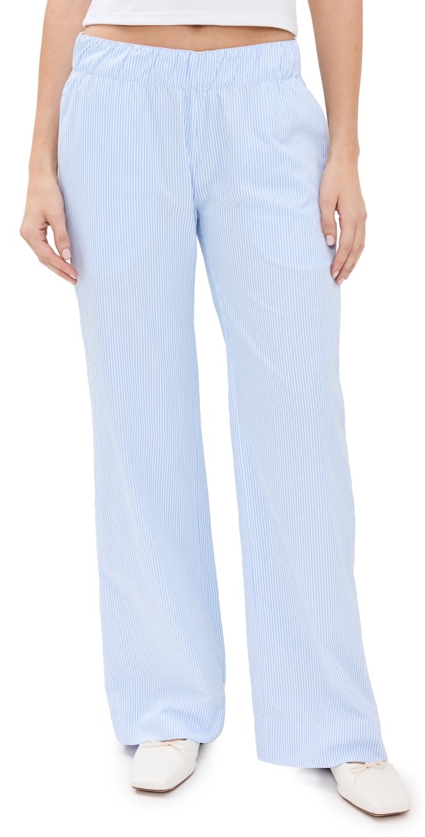 Recreational Habits Harrison Boxer Stripe Pants Blue