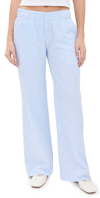 Recreational Habits Harrison Boxer Stripe Pants Blue