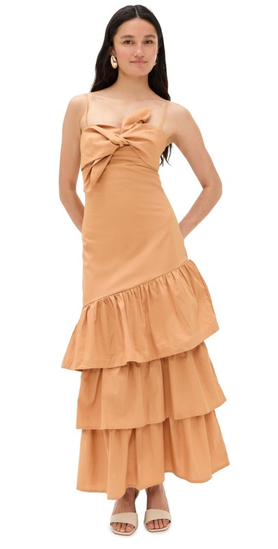 Dress To Ruffled Cotton Dress Straw