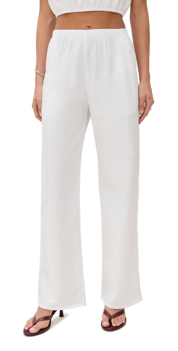 LE BOP Camille Pants White