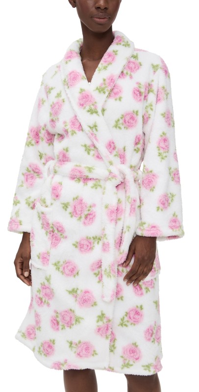 PJ Salvage Let's Get Cozy Robe Ivory