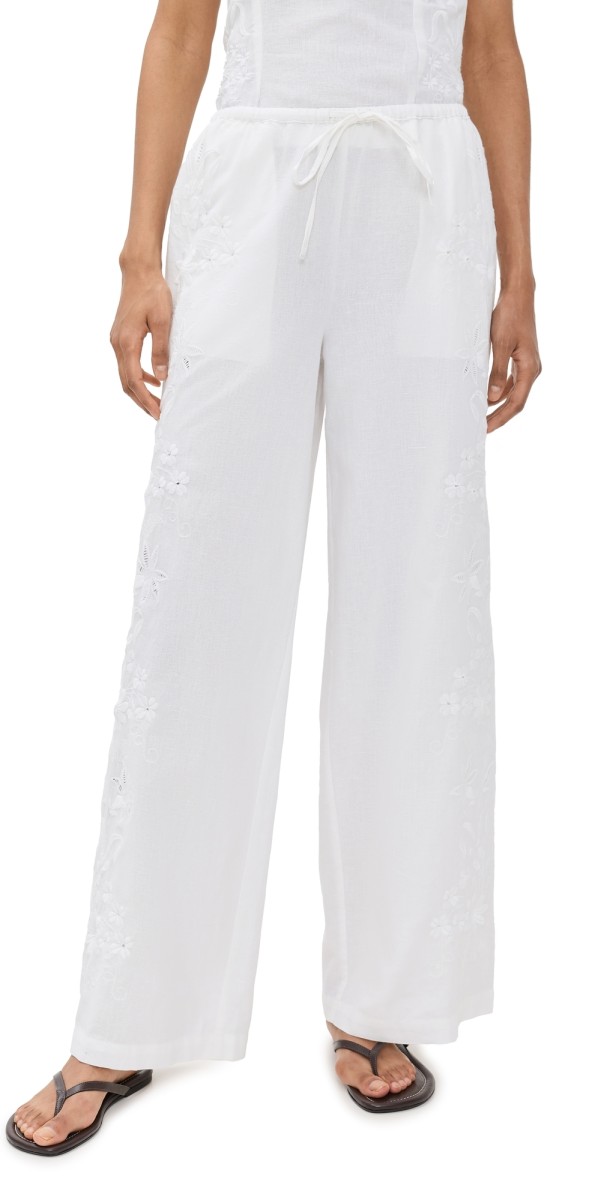 Ciao Lucia Ermmano Pants White