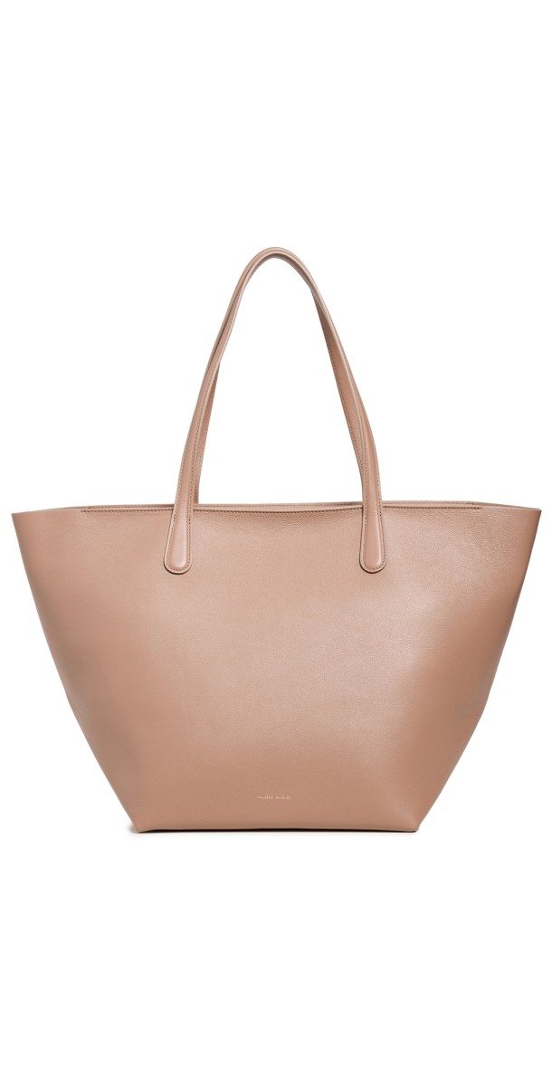 Mansur Gavriel Everyday Soft Ziptote Biscotto