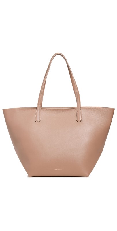 Mansur Gavriel Everyday Soft Ziptote Biscotto