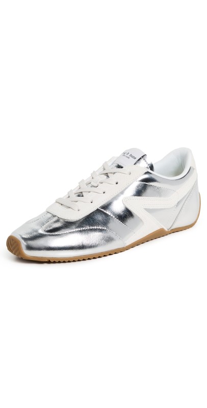 rag & bone Retro Runner Slim Ultra Sneakers Silver