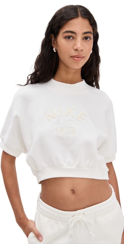 Nike Fleece Crew Sweatshirt Sail