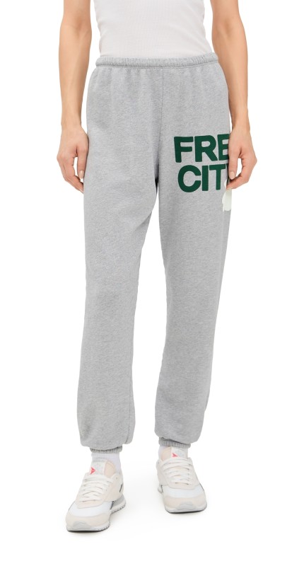 FREECITY Freecity Large Heather Sweatpants Heather Army