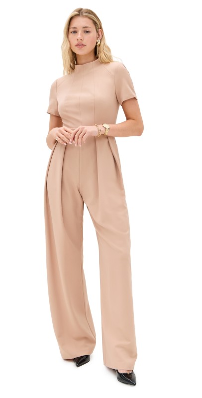 Black Halo Mayra Jumpsuit Desert Sand