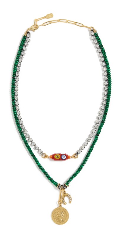 Elizabeth Cole Trista Layered Necklace Gr