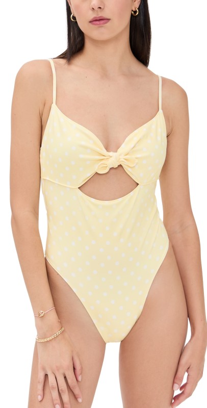 LoveShackFancy Harley One Piece Marigold
