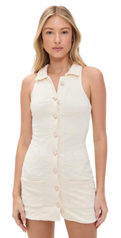 Devon Windsor Collins Dress Coconut Swirl