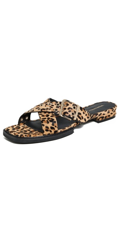 Intentionally Blank Clipz Sandals Leopard